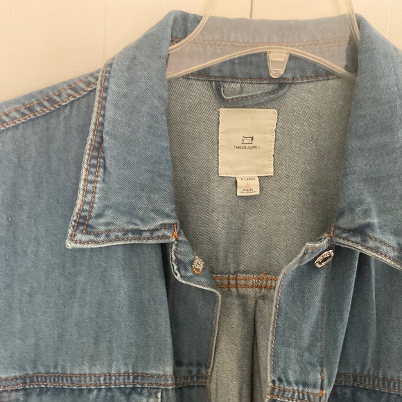 Thread & Supply Denim Shirt XL Jacket - Picture 2 of 4